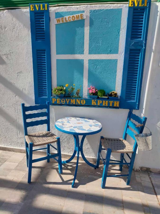 Evli Apartment Rethymnon Exterior foto